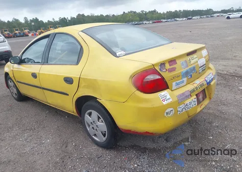 2004 Dodge Neon Se z USA, uszkodzony, nr VIN 1B3ES26C94D586646